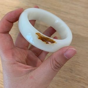 Jade bangle